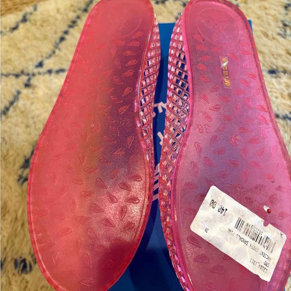 NIB Ancient Greek Jelly Flats size 38 - Picture 5 of 5